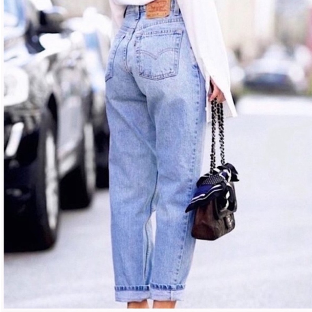 Levi’s 550 High Rise Mom Y2K Denim Jeans